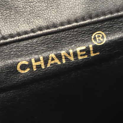 マトラッセ バックパック リュックサック ラムスキン ブラック ゴールド金具 シャネル バッグ CHANEL