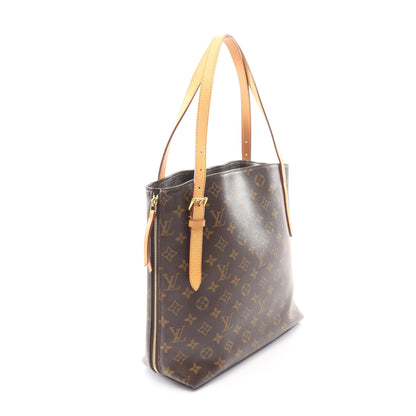ヴォルテール モノグラム ショルダーバッグ トートバッグ PVC レザー ブラウン ルイヴィトン バッグ LOUIS VUITTON