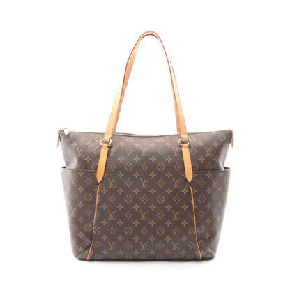 トータリーGM モノグラム ショルダーバッグ トートバッグ PVC レザー ブラウン ルイヴィトン バッグ LOUIS VUITTON