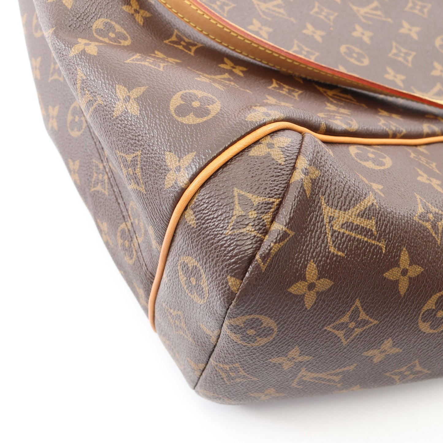 トータリーGM モノグラム ショルダーバッグ トートバッグ PVC レザー ブラウン ルイヴィトン バッグ LOUIS VUITTON