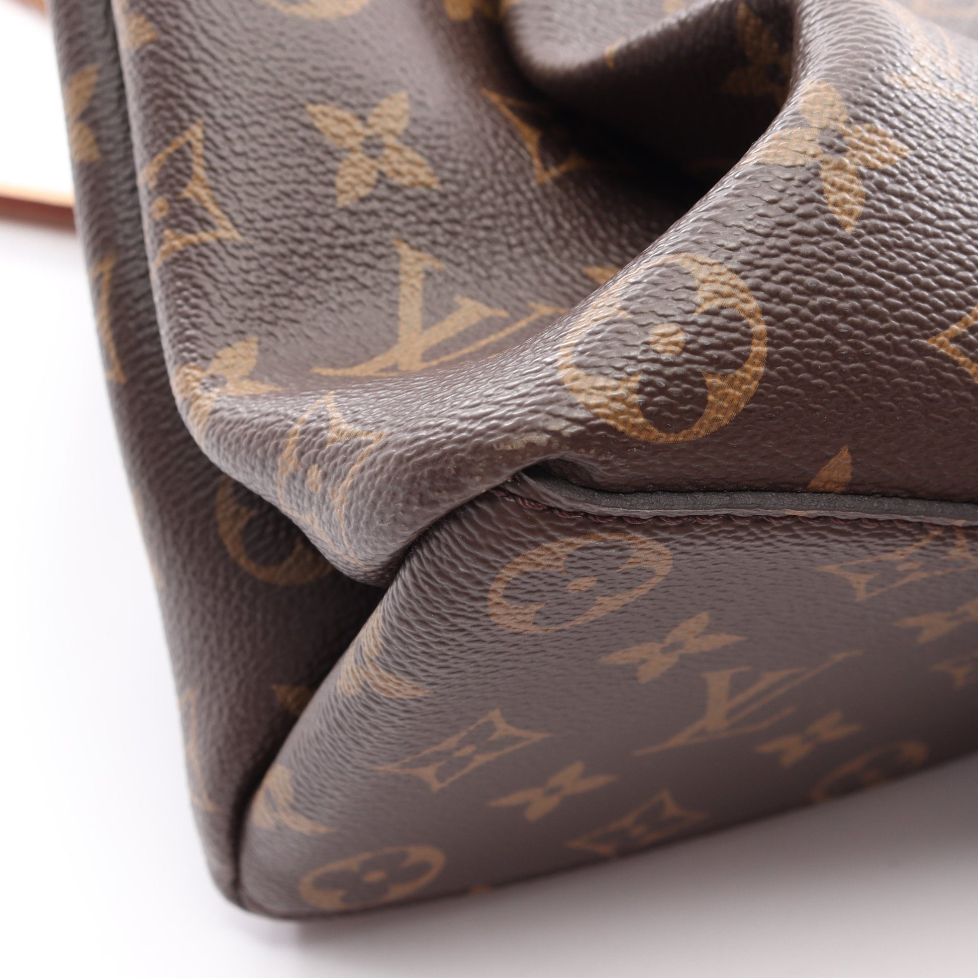リボリーMM モノグラム 2WAY ハンドバッグ PVC レザー ブラウン ルイヴィトン バッグ LOUIS VUITTON