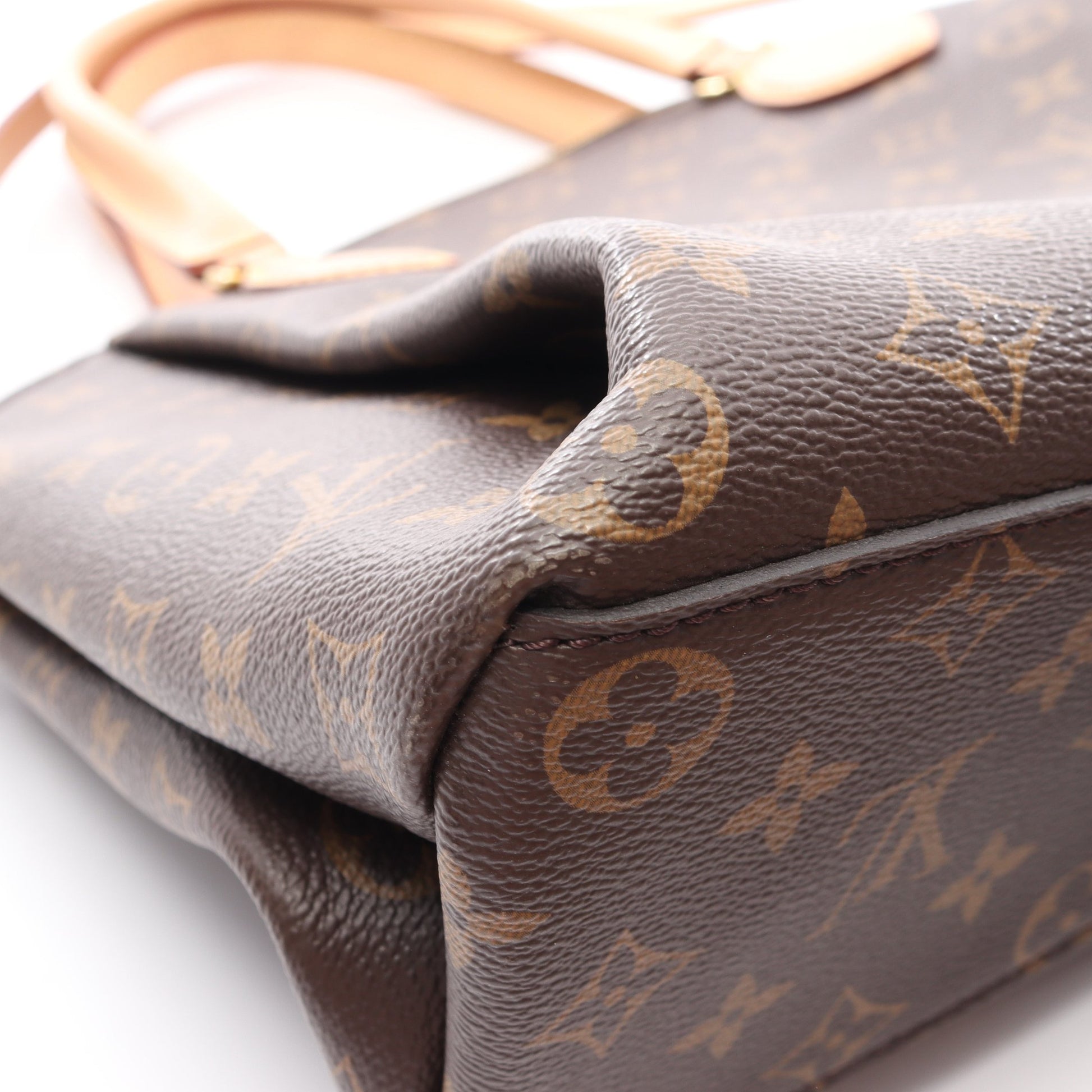 リボリーMM モノグラム 2WAY ハンドバッグ PVC レザー ブラウン ルイヴィトン バッグ LOUIS VUITTON