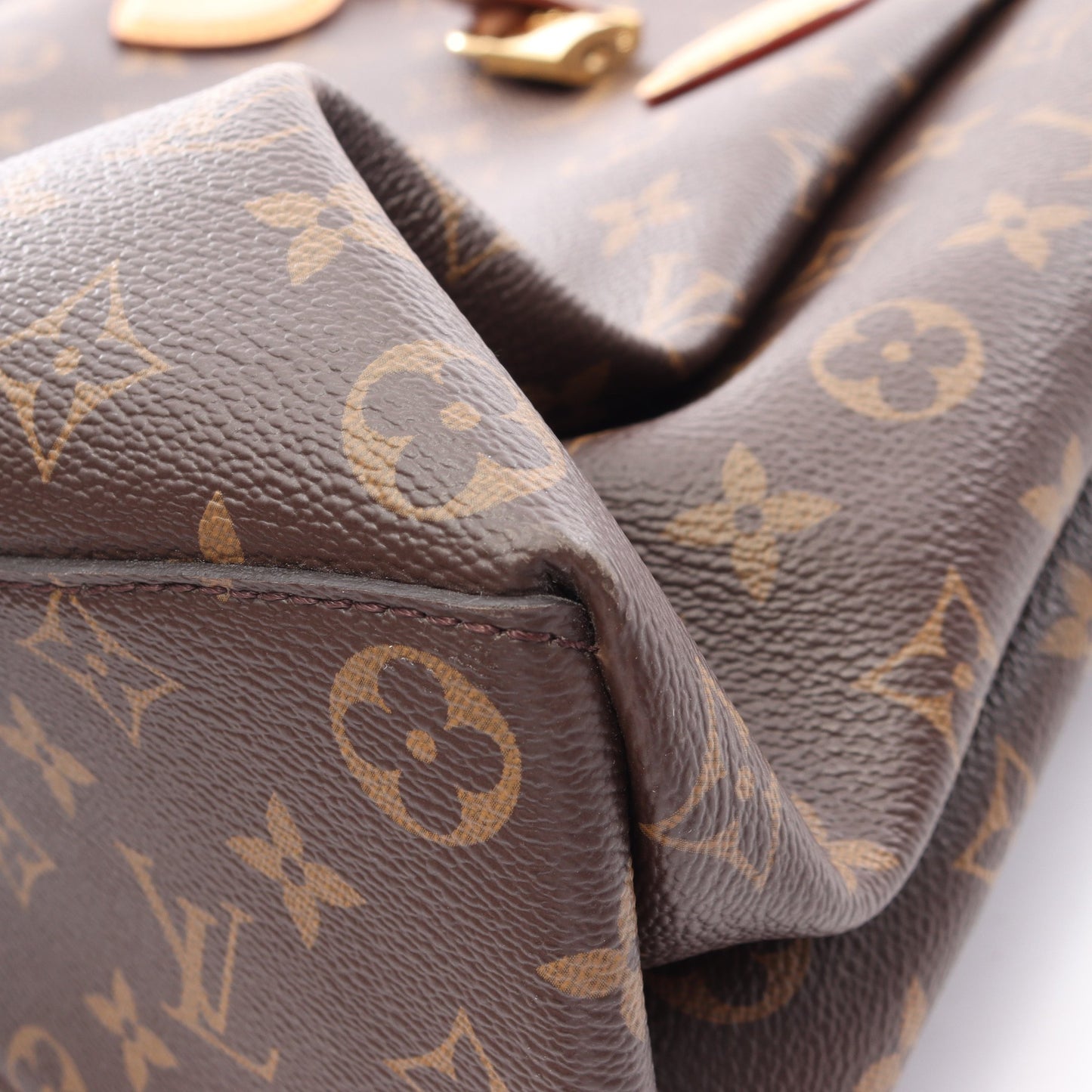 リボリーMM モノグラム 2WAY ハンドバッグ PVC レザー ブラウン ルイヴィトン バッグ LOUIS VUITTON