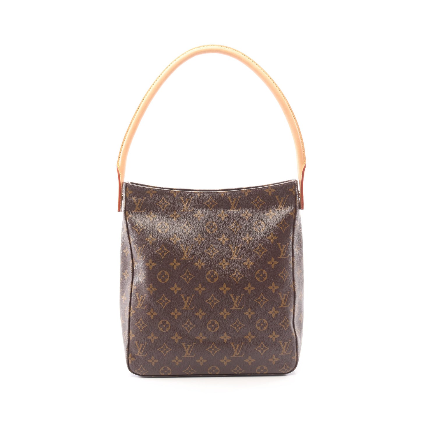 ルーピングGM モノグラム ショルダーバッグ PVC レザー ブラウン ルイヴィトン バッグ LOUIS VUITTON