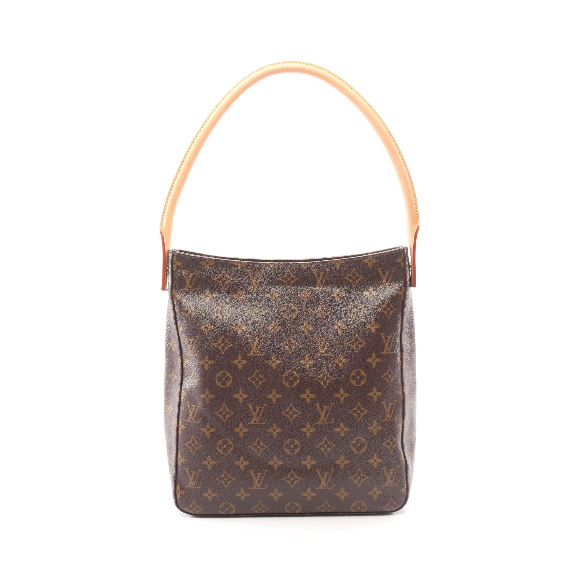 ルーピングGM モノグラム ショルダーバッグ PVC レザー ブラウン ルイヴィトン バッグ LOUIS VUITTON