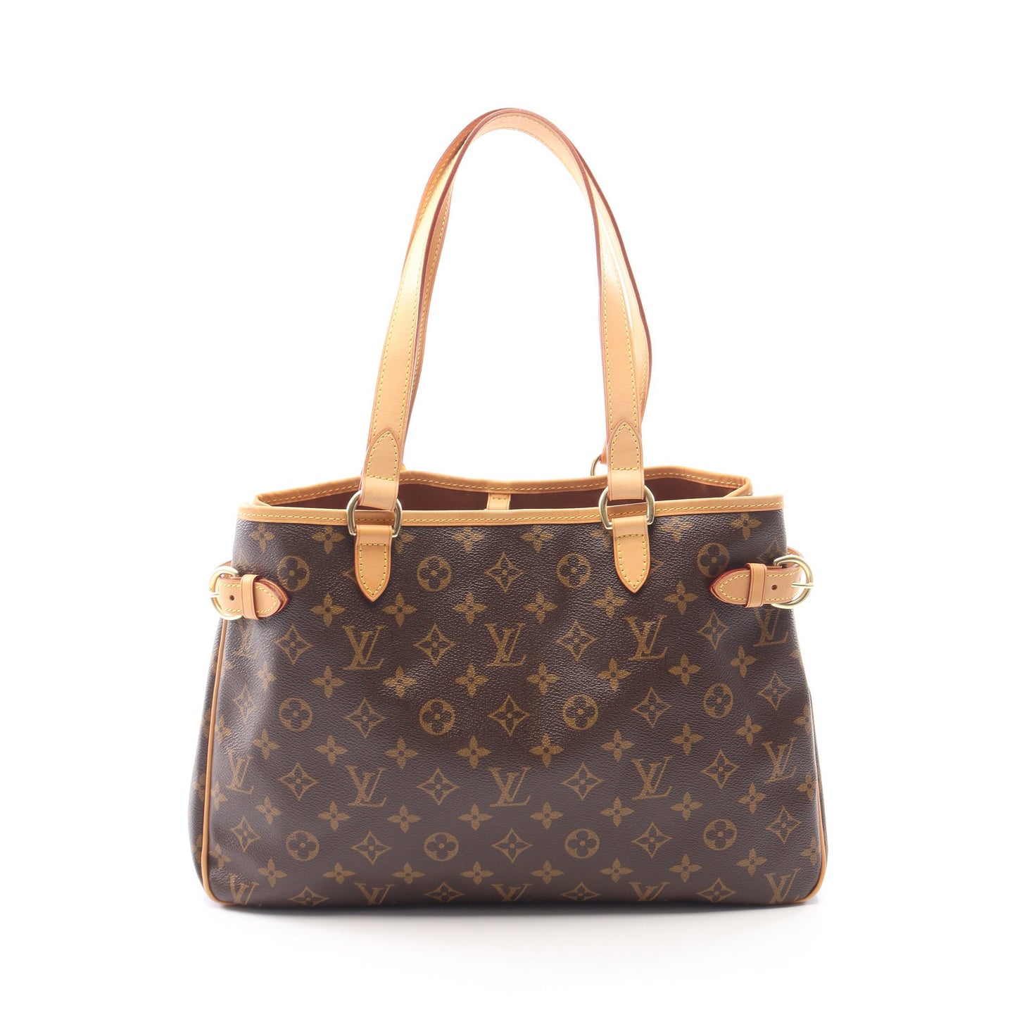 バティニョール オリゾンタル モノグラム ショルダーバッグ PVC レザー ブラウン ルイヴィトン バッグ LOUIS VUITTON
