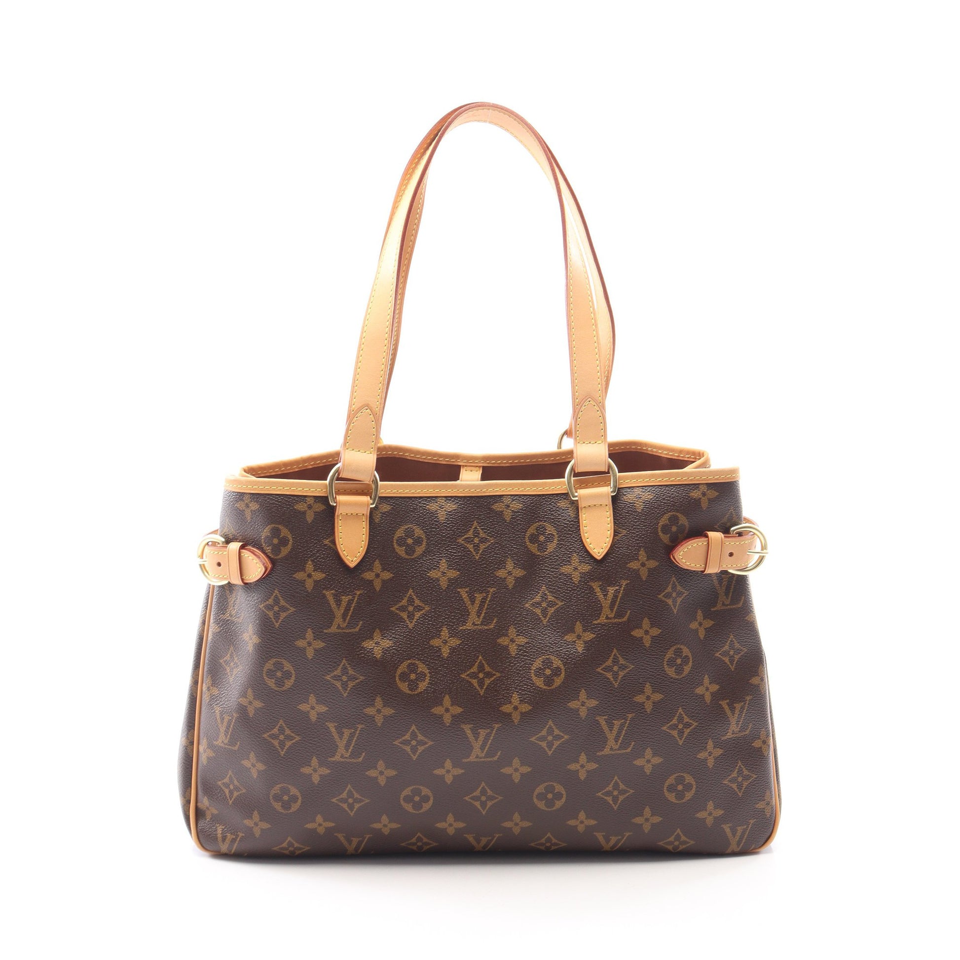 バティニョール オリゾンタル モノグラム ショルダーバッグ PVC レザー ブラウン ルイヴィトン バッグ LOUIS VUITTON