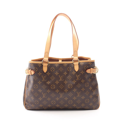 バティニョール オリゾンタル モノグラム ショルダーバッグ PVC レザー ブラウン ルイヴィトン バッグ LOUIS VUITTON