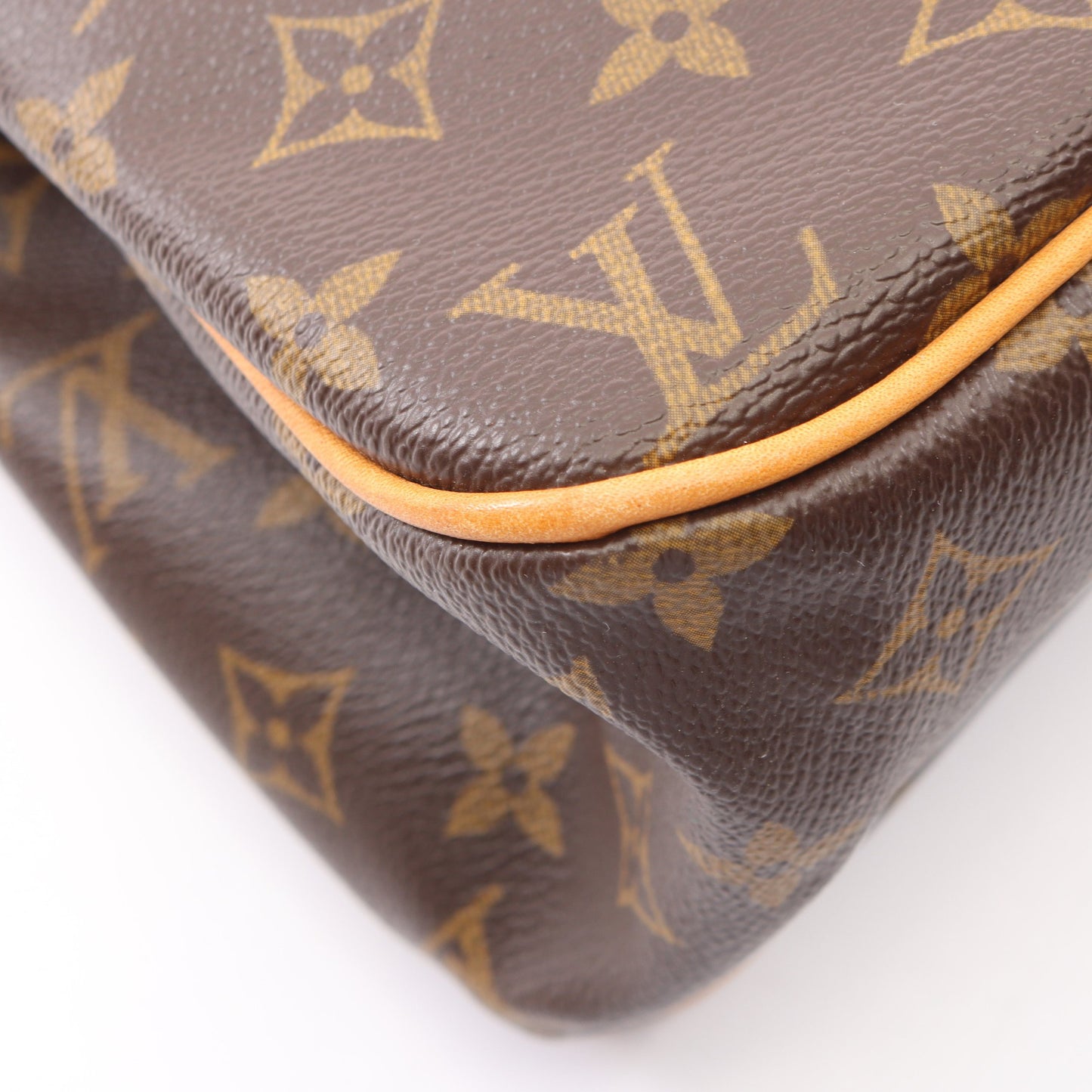 バティニョール オリゾンタル モノグラム ショルダーバッグ PVC レザー ブラウン ルイヴィトン バッグ LOUIS VUITTON