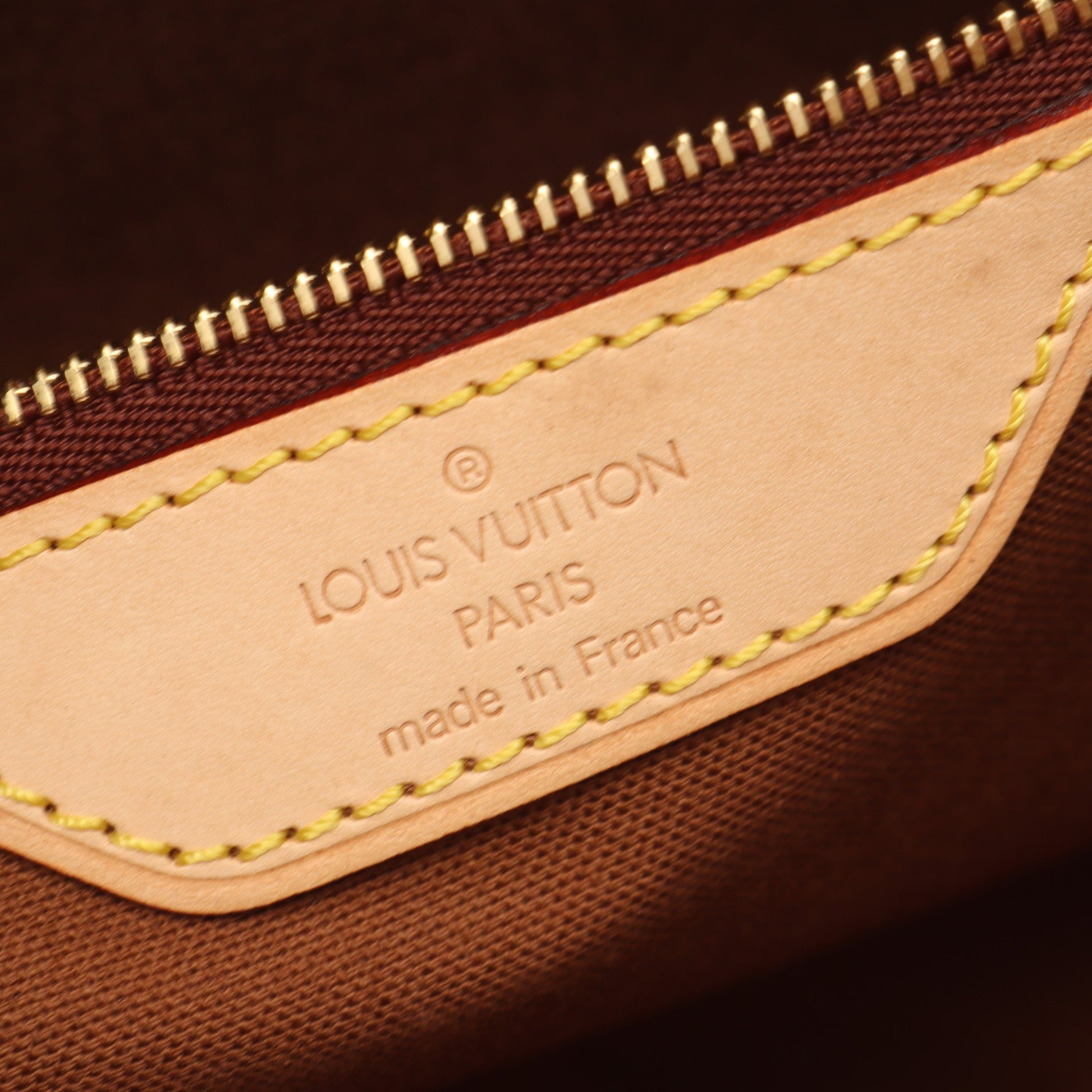 バティニョール オリゾンタル モノグラム ショルダーバッグ PVC レザー ブラウン ルイヴィトン バッグ LOUIS VUITTON