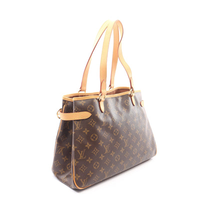 バティニョール オリゾンタル モノグラム ショルダーバッグ PVC レザー ブラウン ルイヴィトン バッグ LOUIS VUITTON