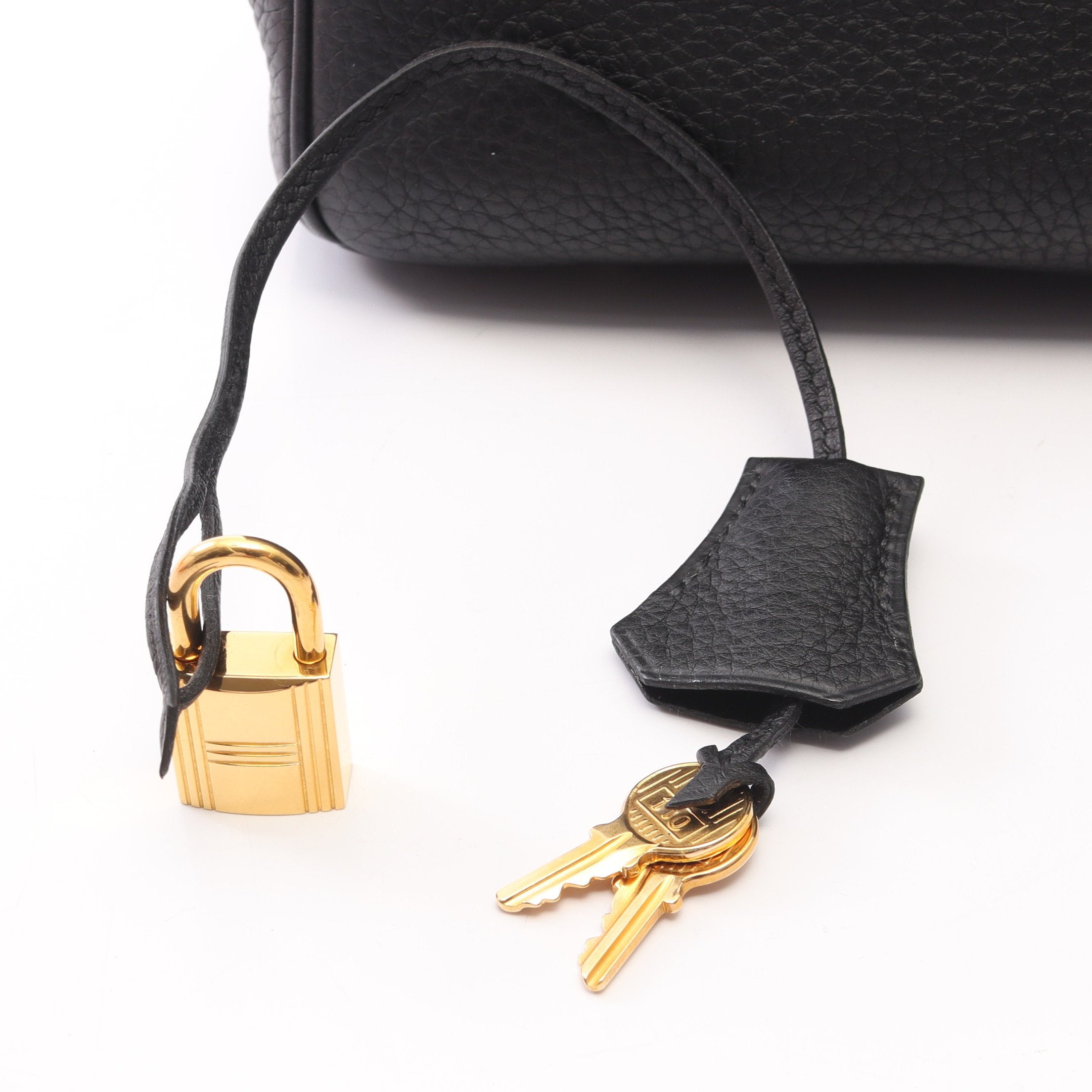 バーキン35 ハンドバッグ トゴ ブラック ゴールド金具 □K刻印