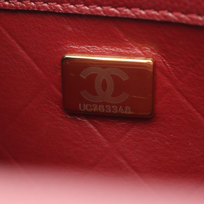 マトラッセ チェーンショルダーバッグ キャビアスキン ボルドー ゴールド金具 シャネル バッグ CHANEL