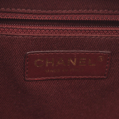 ココマーク 2WAY チェーンショルダーバッグ キャビアスキン ラムスキン ブラック ゴールド金具 シャネル バッグ CHANEL