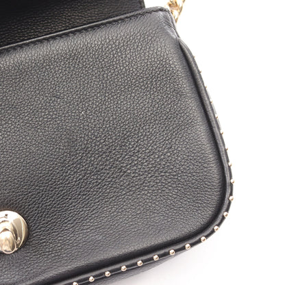 マトラッセ ミニ 2WAY チェーンショルダーバッグ キャビアスキン ブラック ゴールド金具 シャネル バッグ CHANEL