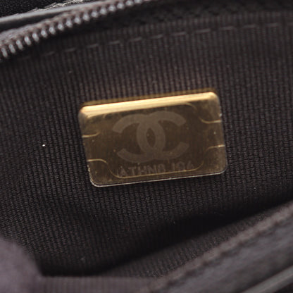 マトラッセ チェーンウォレット ラムスキン ブラック ゴールド金具 シャネル バッグ CHANEL