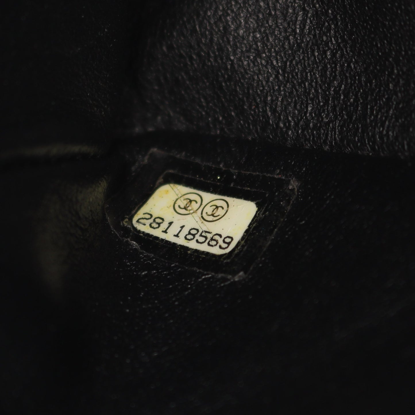 2.55 ミニマトラッセ Wチェーンショルダーバッグ レザー ブラック ゴールド金具 シャネル バッグ CHANEL
