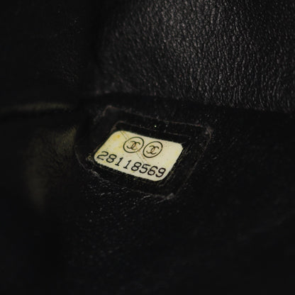 2.55 ミニマトラッセ Wチェーンショルダーバッグ レザー ブラック ゴールド金具 シャネル バッグ CHANEL
