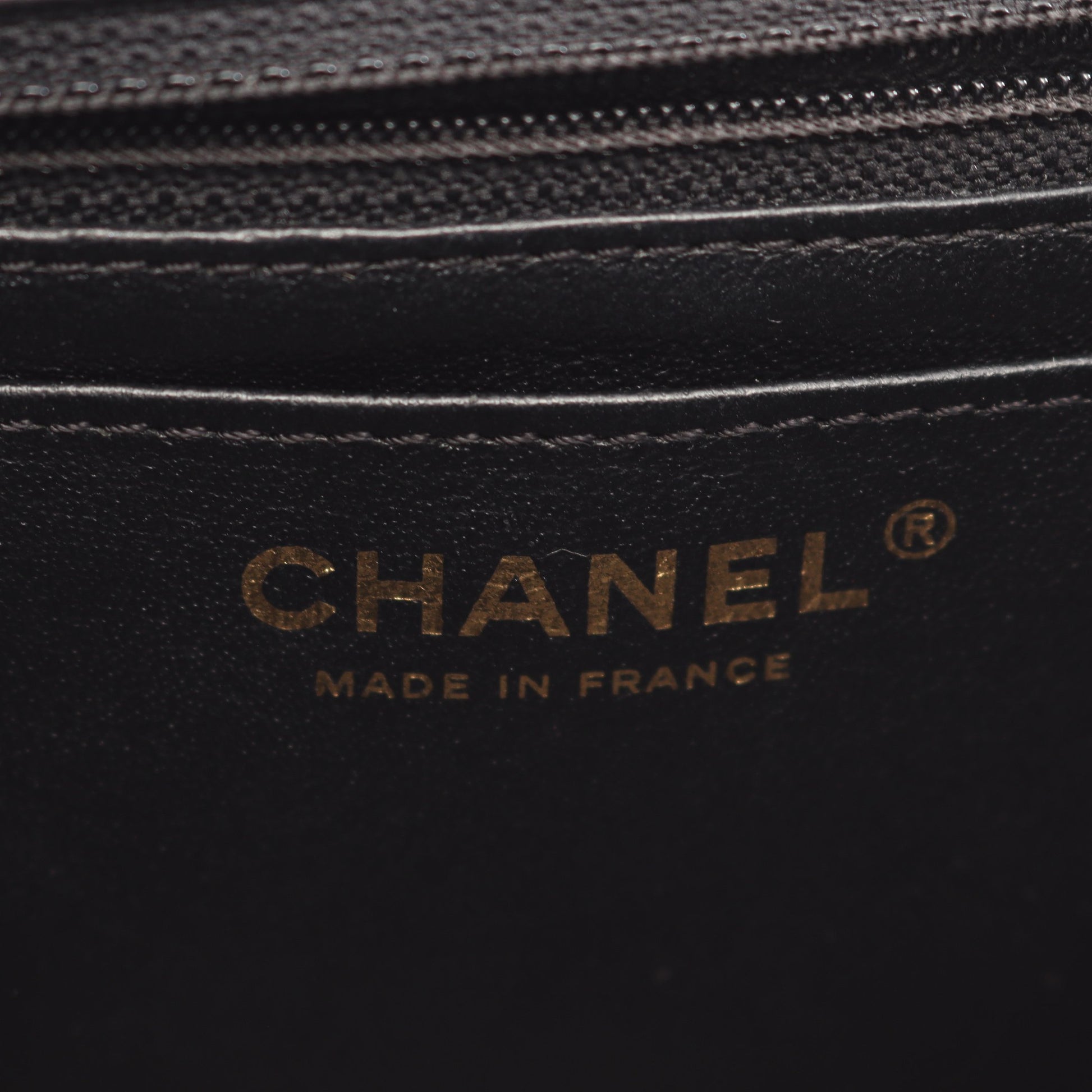 2.55 ミニマトラッセ Wチェーンショルダーバッグ レザー ブラック ゴールド金具 シャネル バッグ CHANEL
