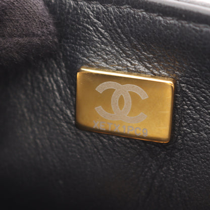 ボーイシャネル スモール チェーンショルダーバッグ キャビアスキン ブラック ゴールド金具 シャネル バッグ CHANEL