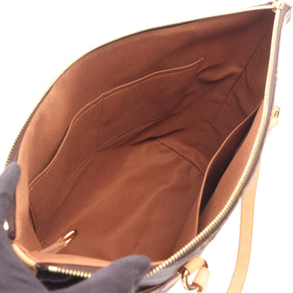 トータリーMM モノグラム ショルダーバッグ トートバッグ PVC レザー ブラウン ルイヴィトン バッグ LOUIS VUITTON