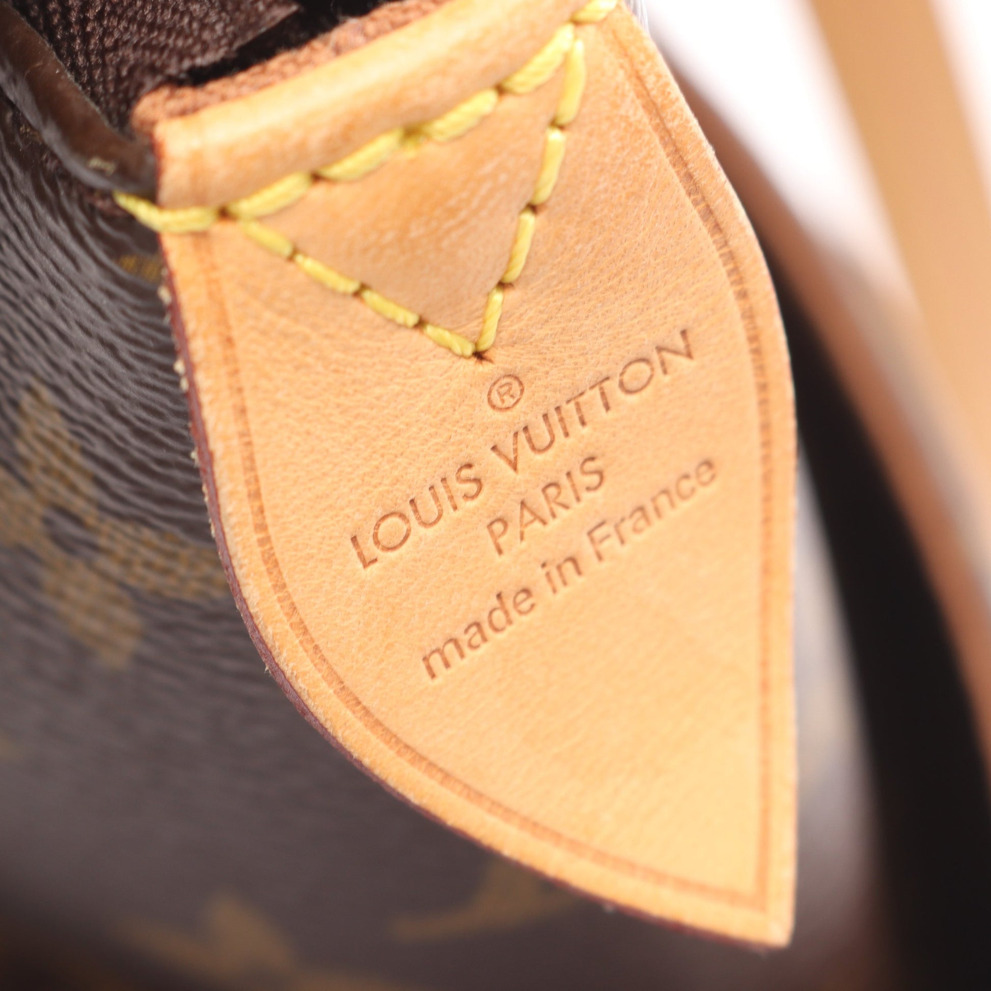 トータリーMM モノグラム ショルダーバッグ トートバッグ PVC レザー ブラウン ルイヴィトン バッグ LOUIS VUITTON