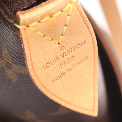 トータリーMM モノグラム ショルダーバッグ トートバッグ PVC レザー ブラウン ルイヴィトン バッグ LOUIS VUITTON