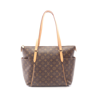 トータリーMM モノグラム ショルダーバッグ トートバッグ PVC レザー ブラウン ルイヴィトン バッグ LOUIS VUITTON