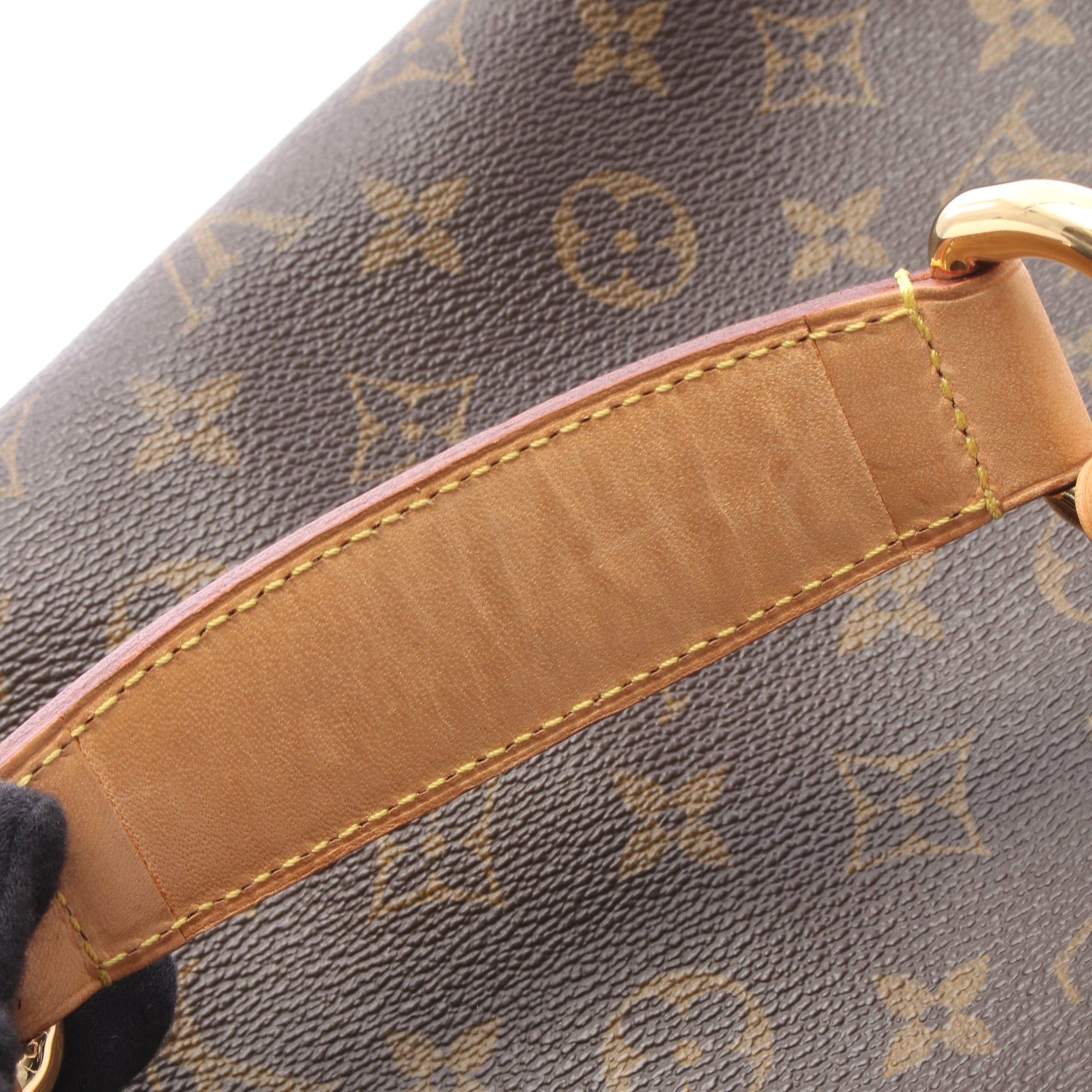 トゥラムPM モノグラム ショルダーバッグ PVC レザー ブラウン ルイヴィトン バッグ LOUIS VUITTON