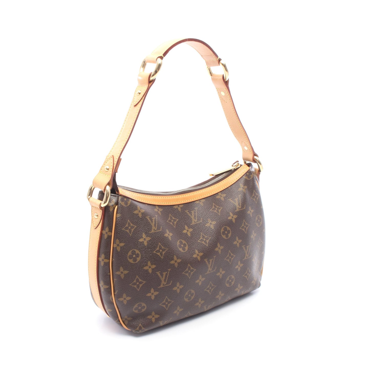 トゥラムPM モノグラム ショルダーバッグ PVC レザー ブラウン ルイヴィトン バッグ LOUIS VUITTON