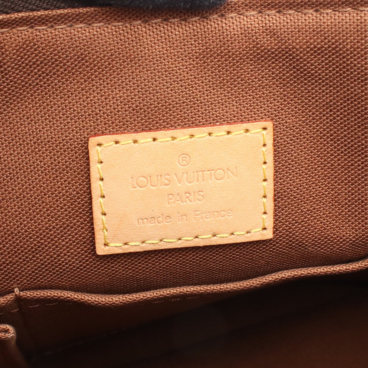トゥラムPM モノグラム ショルダーバッグ PVC レザー ブラウン ルイヴィトン バッグ LOUIS VUITTON