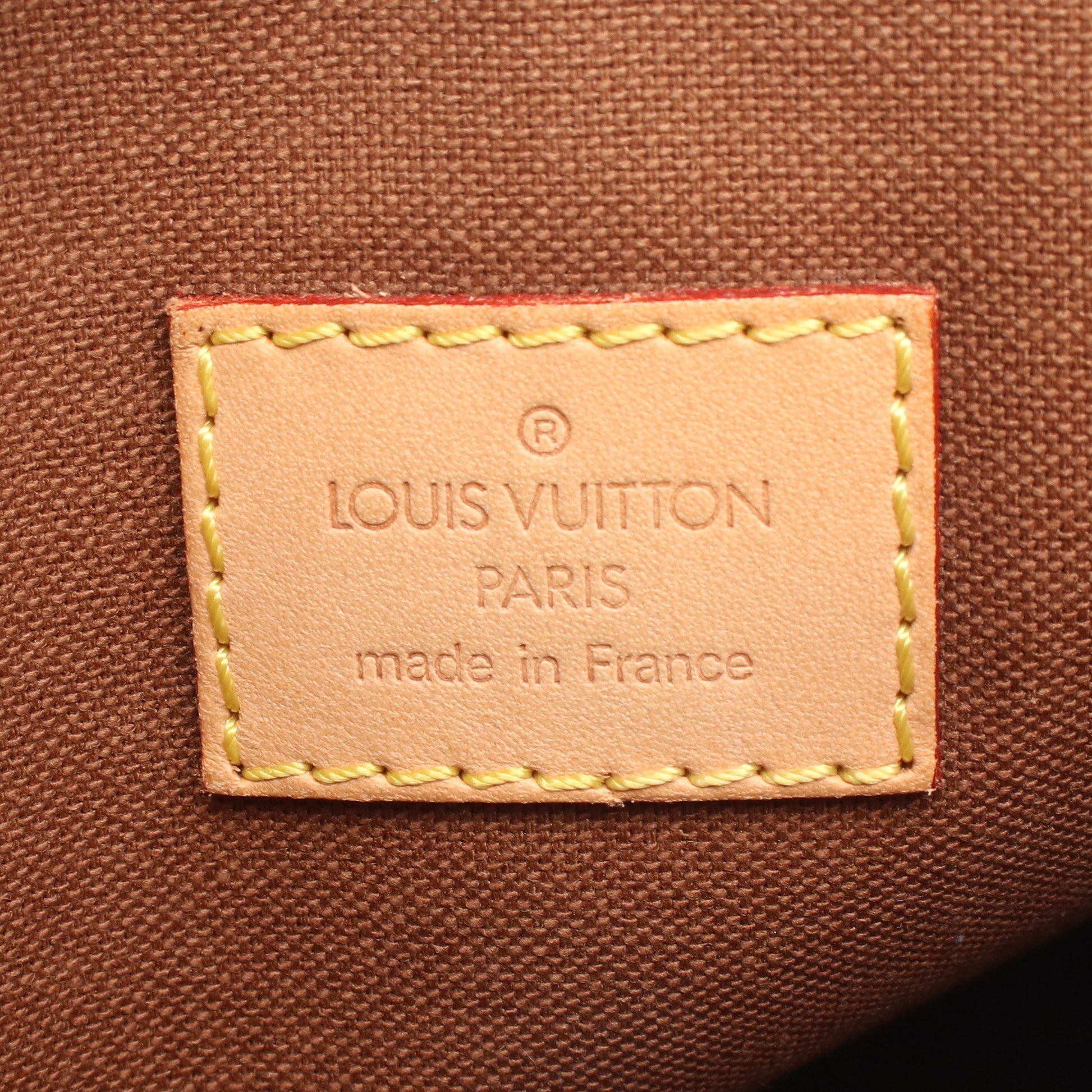 ポシェットボスフォール モノグラム ショルダーバッグ PVC レザー ブラウン ルイヴィトン バッグ LOUIS VUITTON