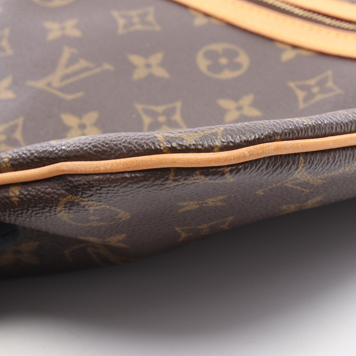 ポシェットボスフォール モノグラム ショルダーバッグ PVC レザー ブラウン ルイヴィトン バッグ LOUIS VUITTON