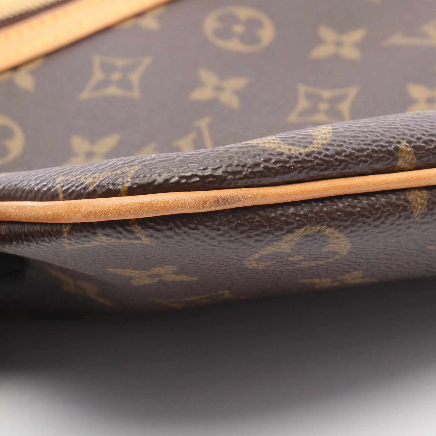 ポシェットボスフォール モノグラム ショルダーバッグ PVC レザー ブラウン ルイヴィトン バッグ LOUIS VUITTON