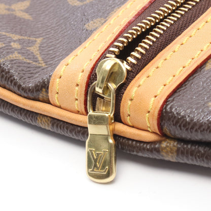 ポシェットボスフォール モノグラム ショルダーバッグ PVC レザー ブラウン ルイヴィトン バッグ LOUIS VUITTON