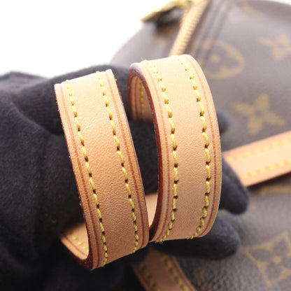 パピヨン26 モノグラム ハンドバッグ PVC レザー ブラウン ルイヴィトン バッグ LOUIS VUITTON
