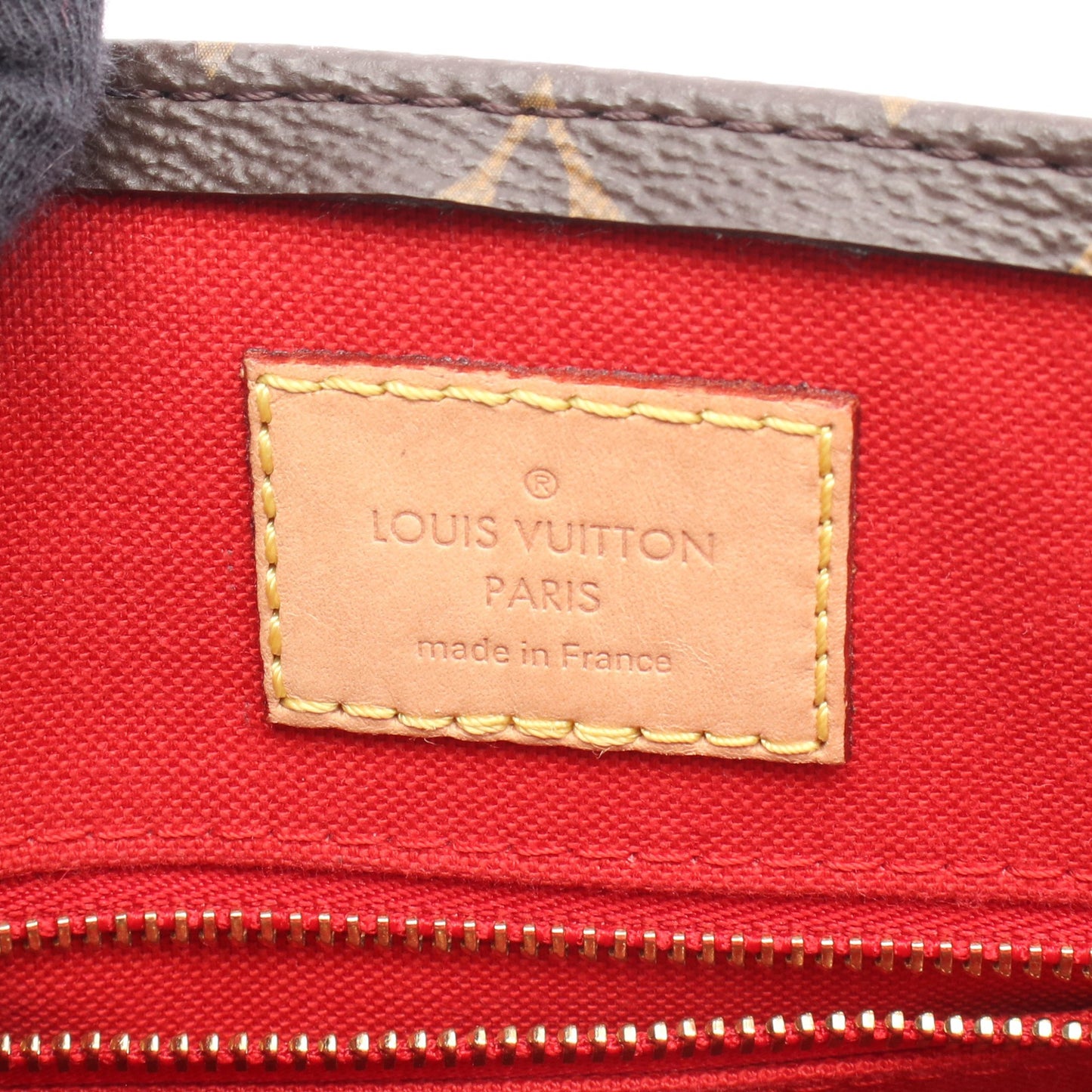 サックプラBB モノグラム 2WAY ハンドバッグ PVC レザー ブラウン ルイヴィトン バッグ LOUIS VUITTON