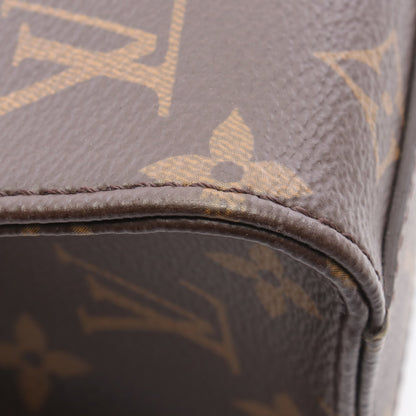 サックプラBB モノグラム 2WAY ハンドバッグ PVC レザー ブラウン ルイヴィトン バッグ LOUIS VUITTON