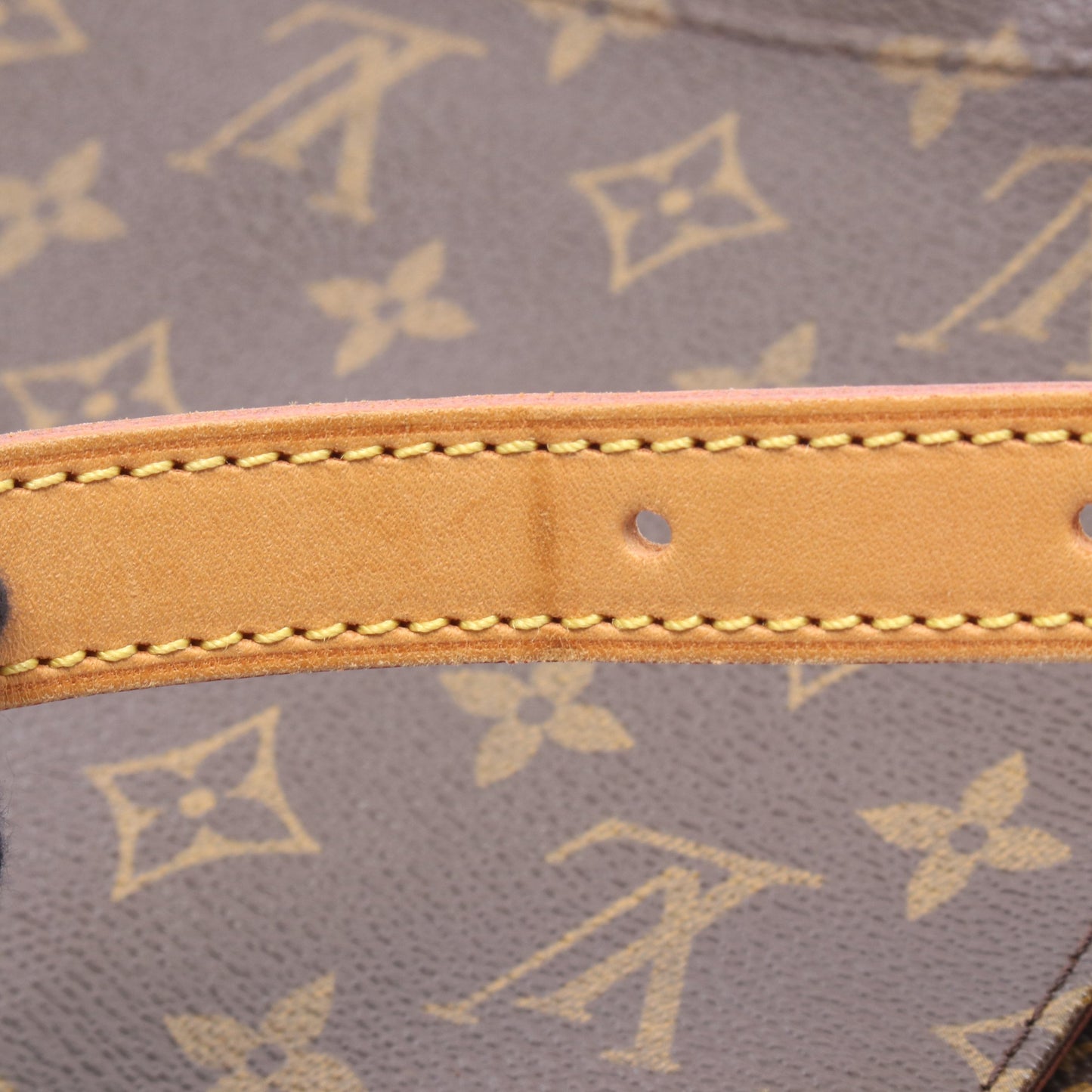 ミュゼットタンゴ ショートストラップ モノグラム ショルダーバッグ PVC レザー ブラウン ルイヴィトン バッグ LOUIS VUITTON