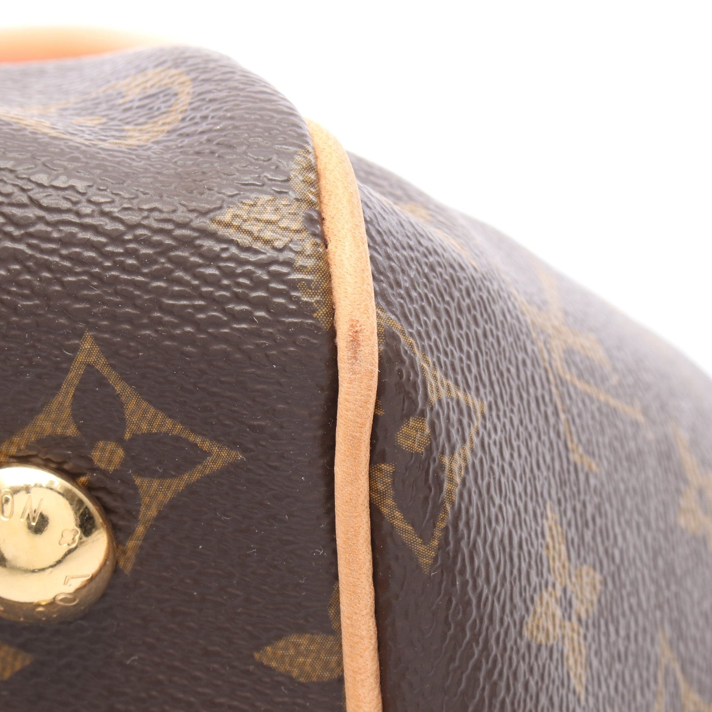 ティヴォリPM モノグラム ハンドバッグ PVC レザー ブラウン ルイヴィトン バッグ LOUIS VUITTON