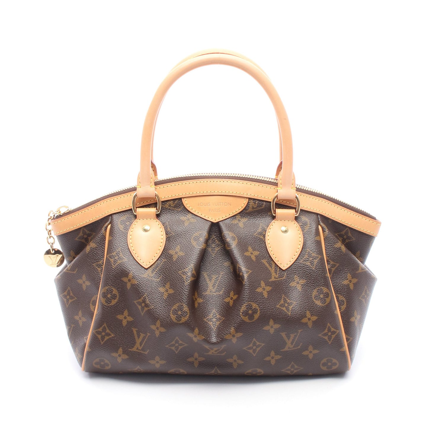 ティヴォリPM モノグラム ハンドバッグ PVC レザー ブラウン ルイヴィトン バッグ LOUIS VUITTON