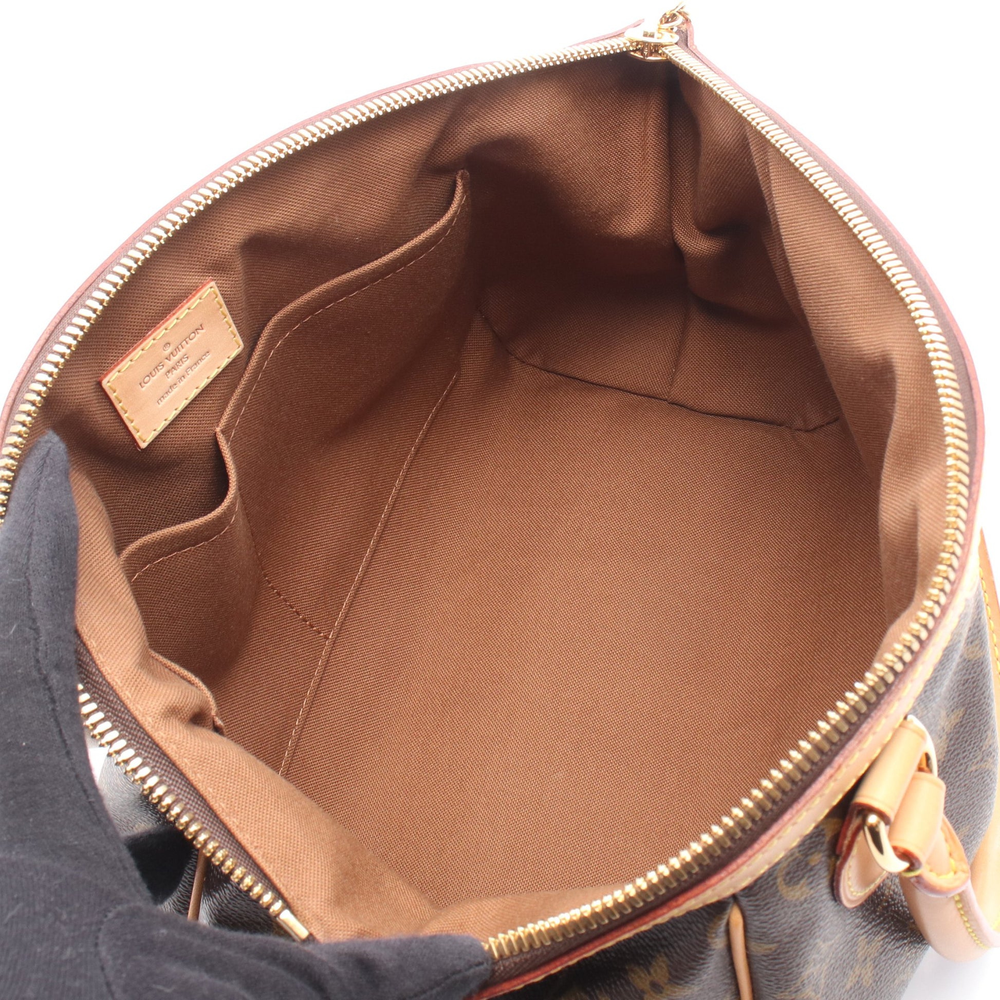 ティヴォリPM モノグラム ハンドバッグ PVC レザー ブラウン ルイヴィトン バッグ LOUIS VUITTON