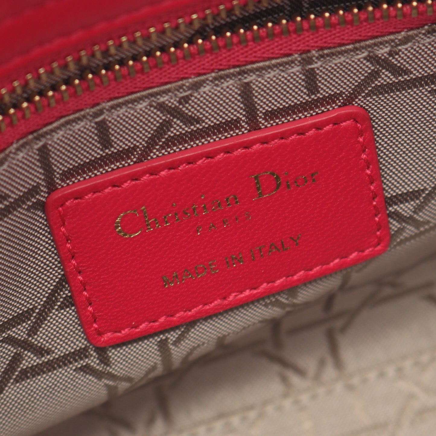 レディディオール ミニ カナージュ 2WAY ハンドバッグ レザー ピンクパープル クリスチャンディオール バッグ Christian Dior