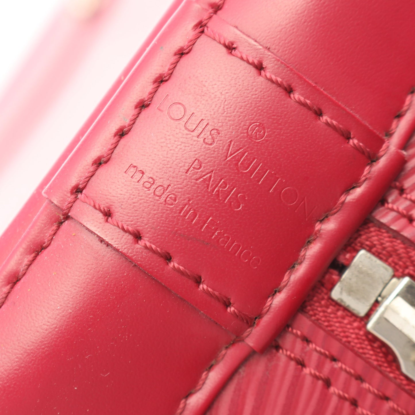 アルマPM エピ フューシャ ハンドバッグ レザー ピンクパープル ルイヴィトン バッグ LOUIS VUITTON