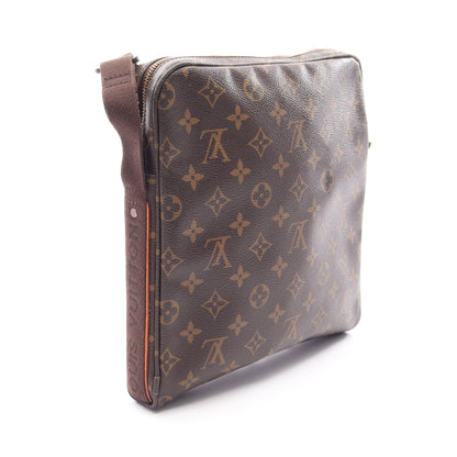 トロター ボブール モノグラム ショルダーバッグ PVC レザー ブラウン ルイヴィトン バッグ LOUIS VUITTON