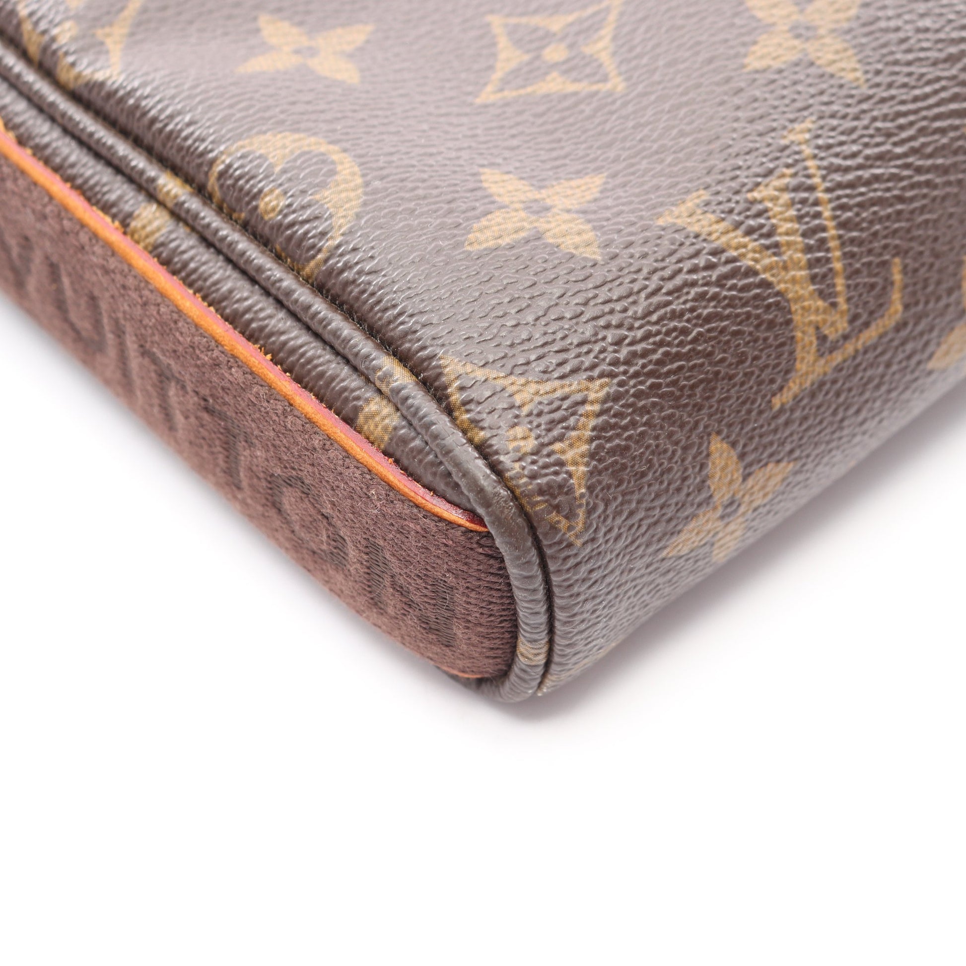トロター ボブール モノグラム ショルダーバッグ PVC レザー ブラウン ルイヴィトン バッグ LOUIS VUITTON