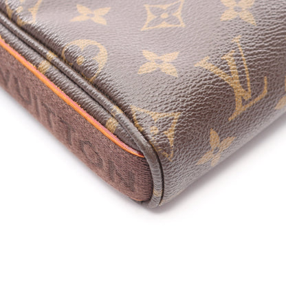 トロター ボブール モノグラム ショルダーバッグ PVC レザー ブラウン ルイヴィトン バッグ LOUIS VUITTON