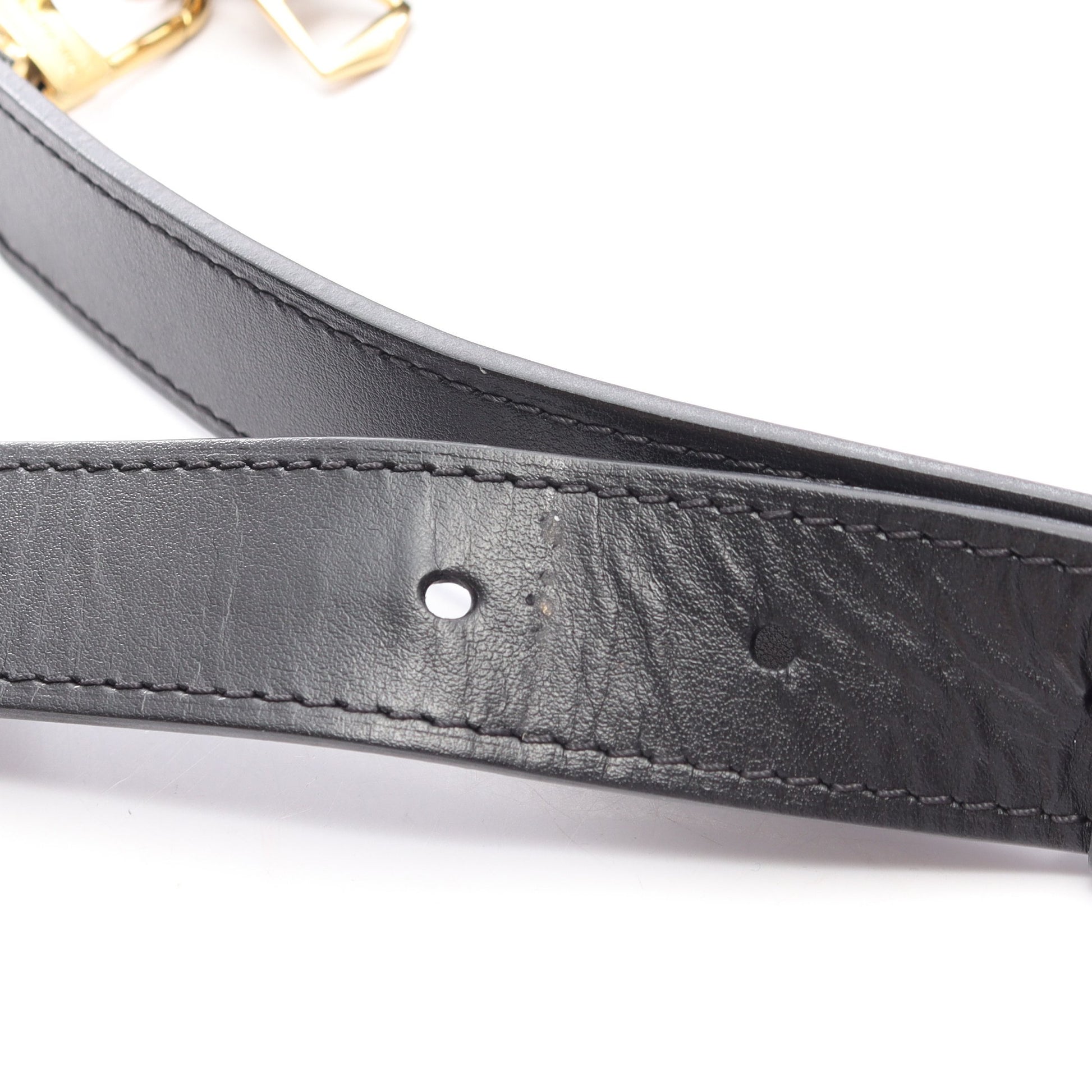 オデオン NM MM モノグラム ノワール ショルダーバッグ PVC レザー ブラウン ブラック ルイヴィトン バッグ LOUIS VUITTON