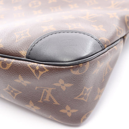 オデオン NM MM モノグラム ノワール ショルダーバッグ PVC レザー ブラウン ブラック ルイヴィトン バッグ LOUIS VUITTON