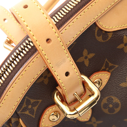 ティヴォリGM モノグラム ハンドバッグ PVC レザー ブラウン ルイヴィトン バッグ LOUIS VUITTON
